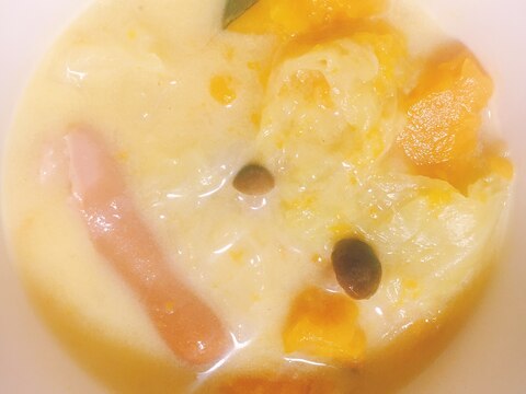 炊飯器で作る豆乳コンソメスープ